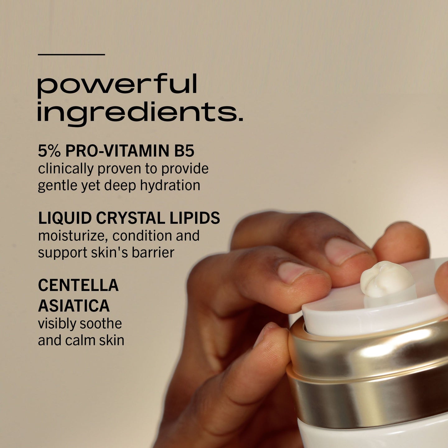 MATTER OF FACT SKINCARE MINIMALIST HYDRATING MOISTURIZER key ingredient information